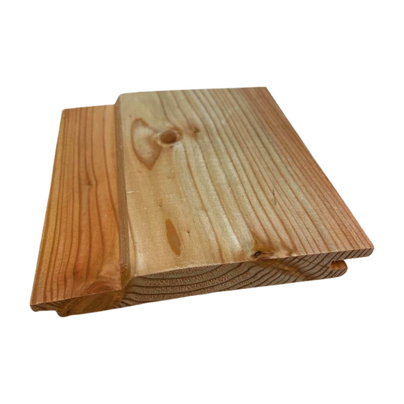 British Larch Shadow Gap Channel Cladding – Ex 25 x 150mm