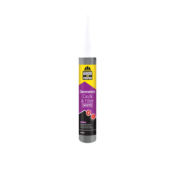 Good & Proper Decorators Caulk & Filler White 300ml